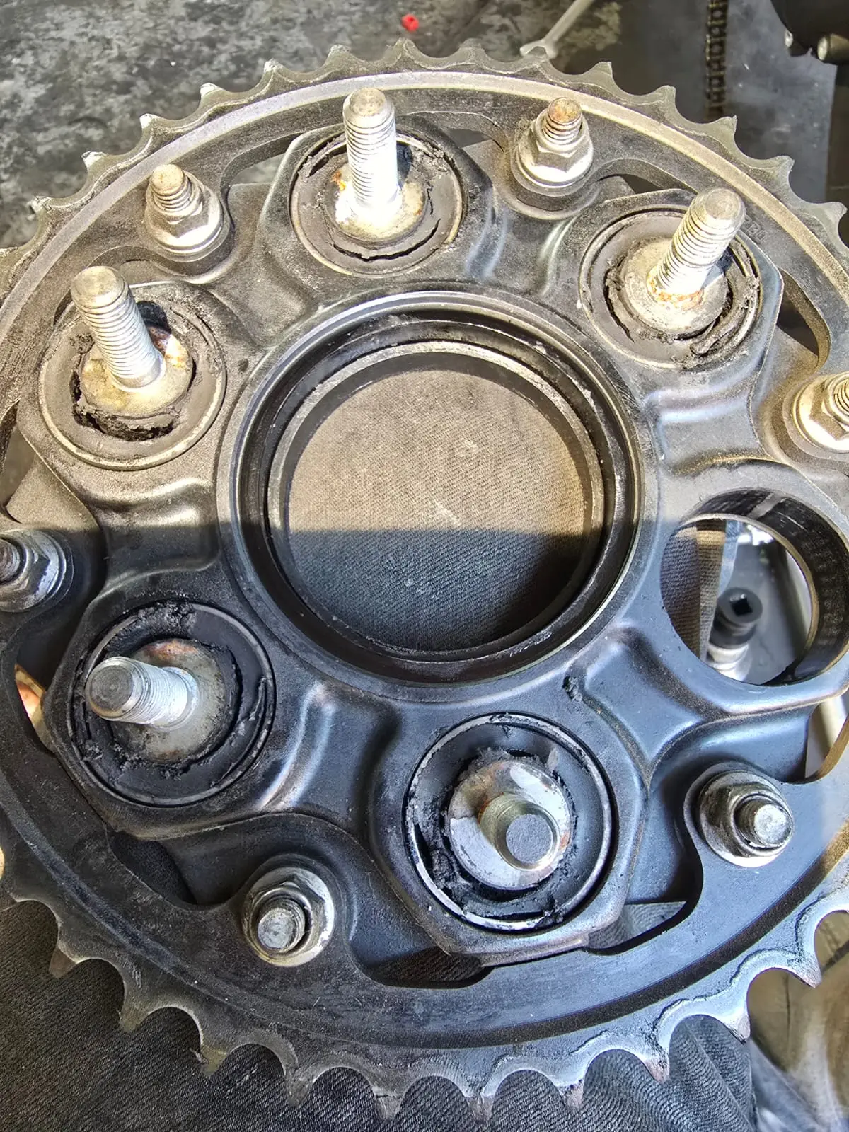 Cambio de catalina Triumph 1050